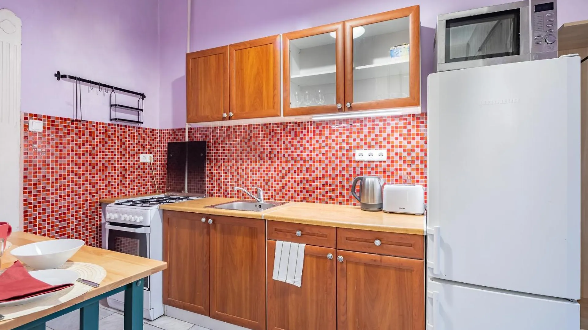 Lilac Escape On Baross Street Budapest Apartment